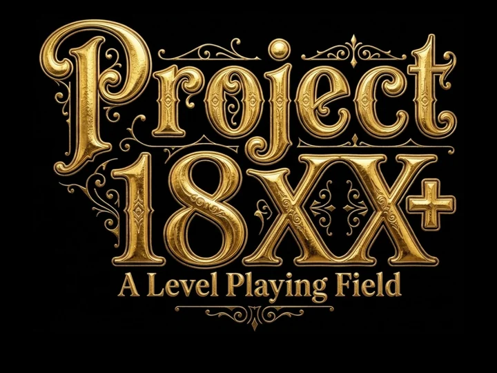 Title card: 18XX+: A Level Playing Field